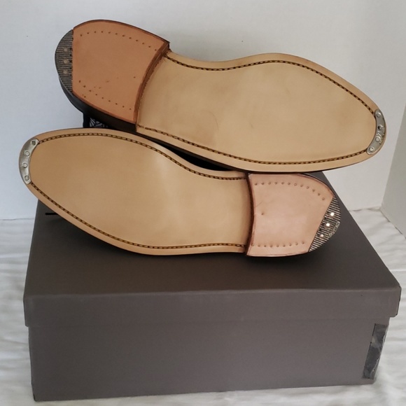 Thom Browne Wingtip Blue Suede Anchor Boots SZ 12 - Picture 9 of 9